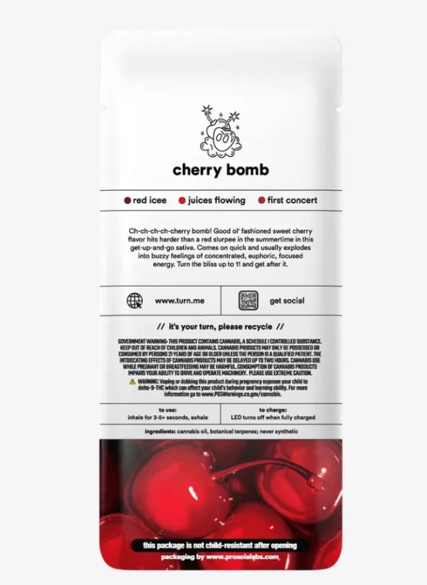Cherry Bomb | Turn 2G disposable | Botanica Blends - Image 2