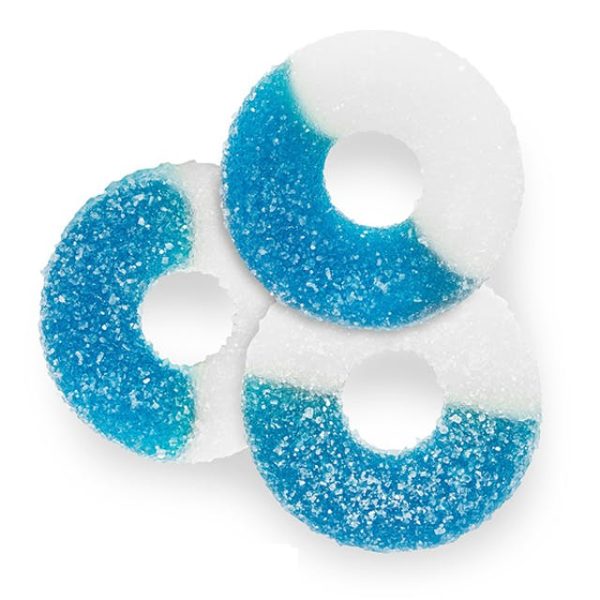 Blue Raspberry Rings 500mg THC - Image 2